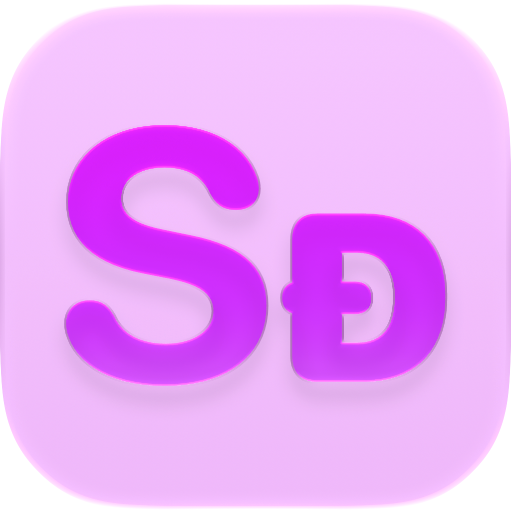 Shared Classic app icon in Purple, light icon design.
