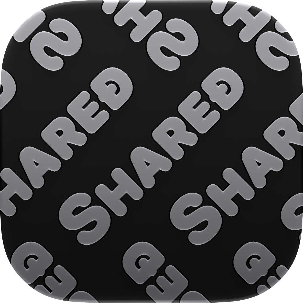 Shared Tire app icon in Grey, light icon design shown in the system dark appearance.