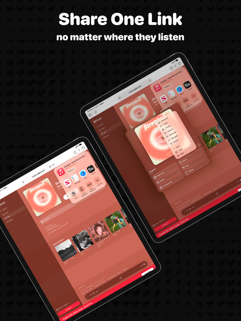 Shared App Store screenshot 2 for iPad.