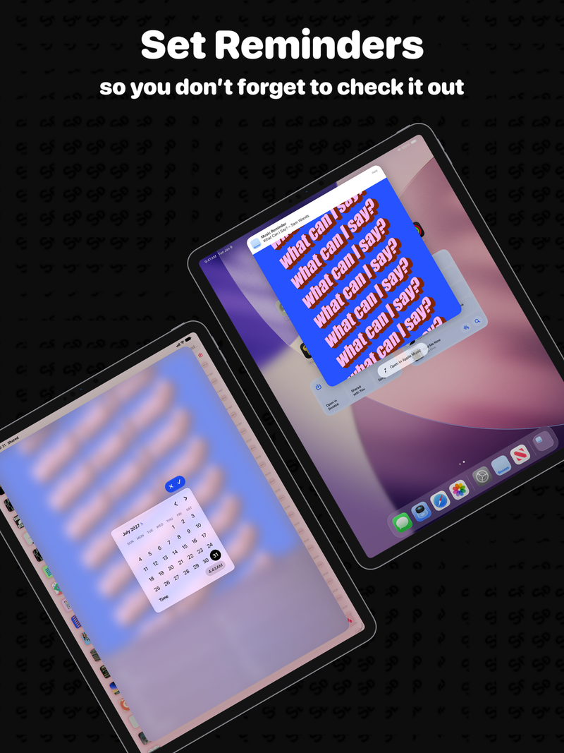 Shared App Store screenshot 4 for iPad.