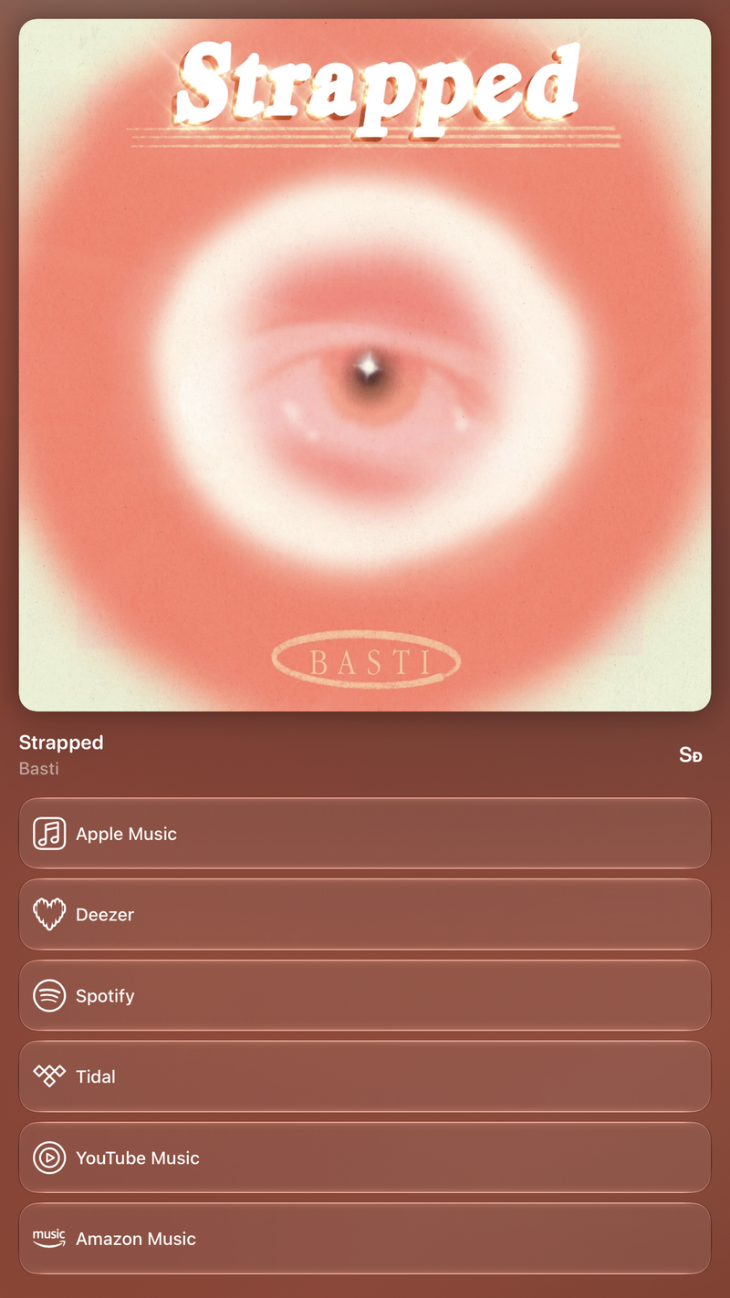 Shared’s Share as Image picture of Strapped, made in the app on iPad mini, light appearance.