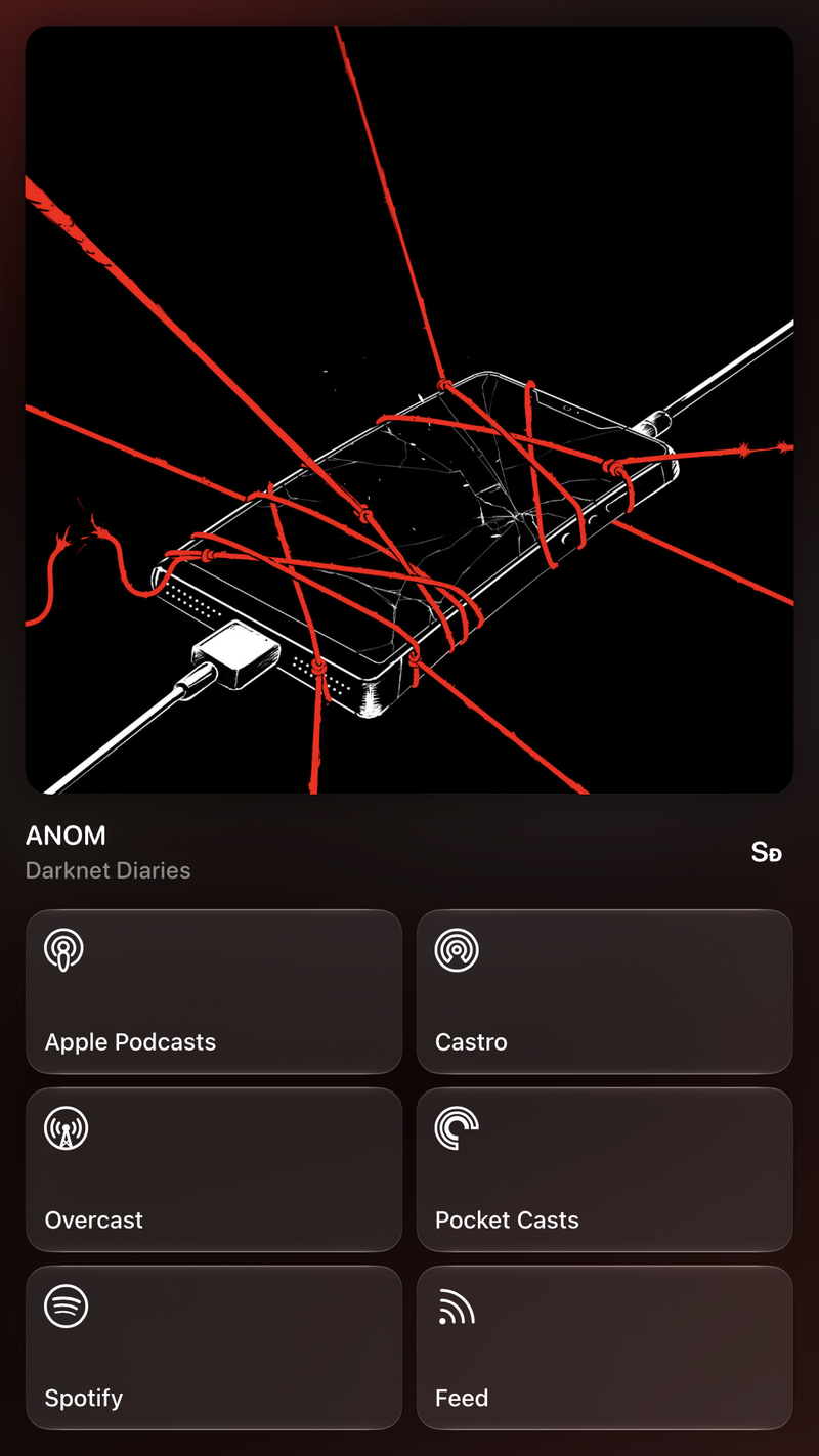 Shared’s Share as Image picture of ANOM, made in the app on iPad Pro 13-inch, light appearance.