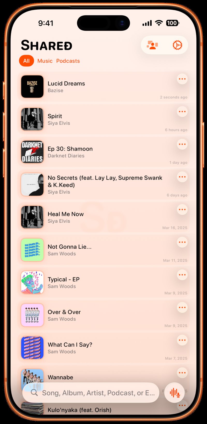 Shared iPhone 17 Pro Max Cosmic Orange History Orange Light press image.