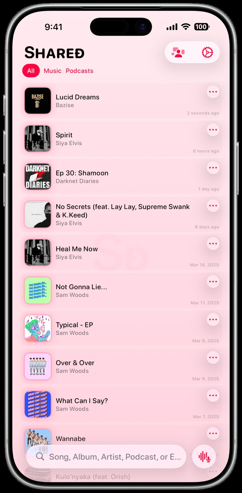 Shared iPhone 17 Pro Max Silver History Pink Light press image.