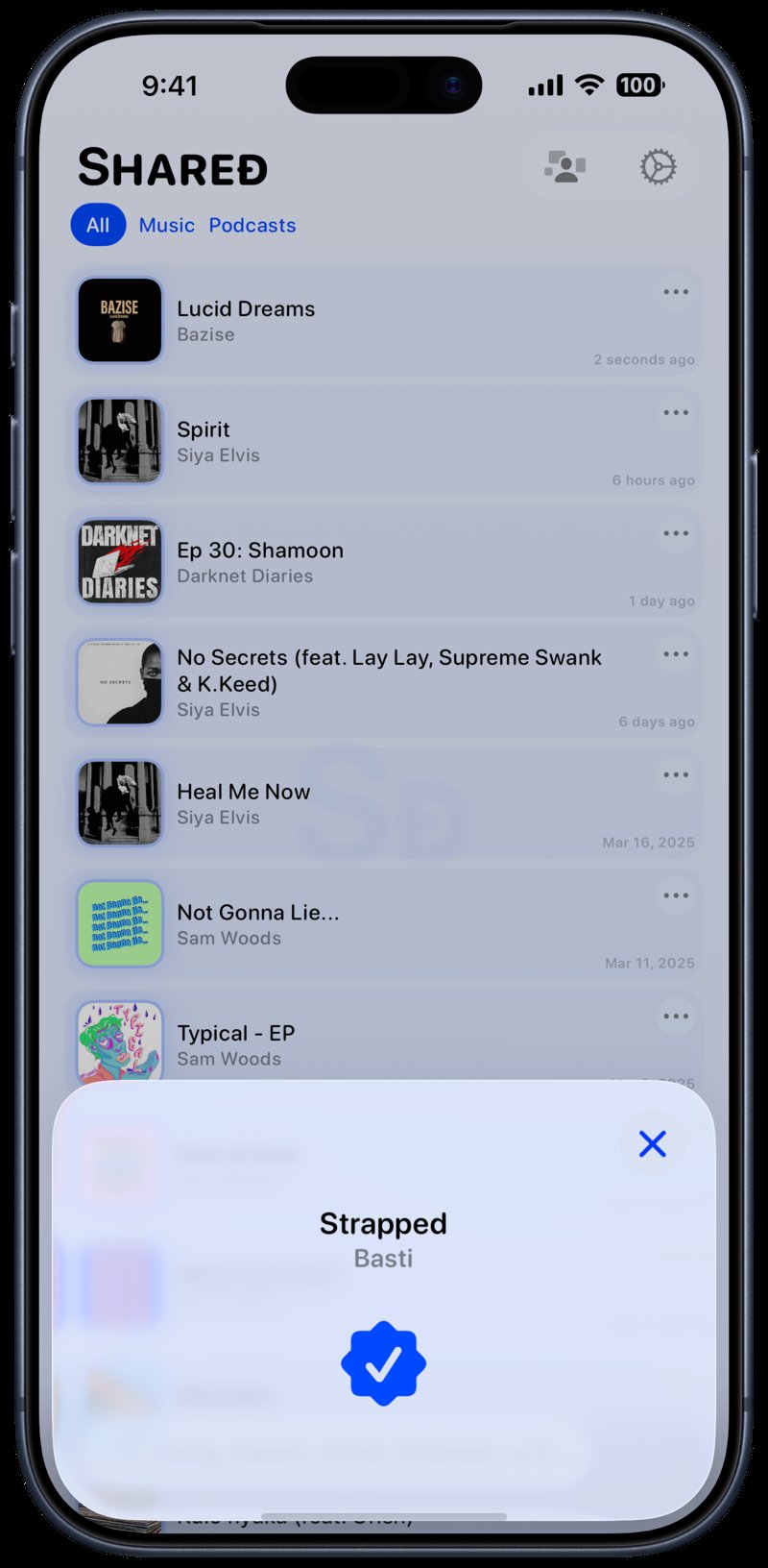 Shared iPhone 17 Pro Max Deep Blue Song ID Match Blue Light press image.