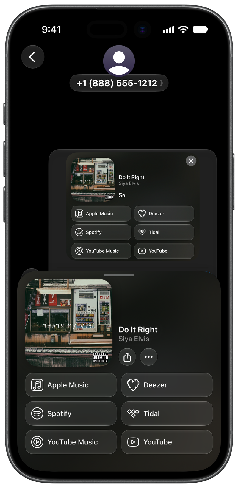Shared on iPhone 17 showing Share as Image in Messages for Do It Right, dark appearance.