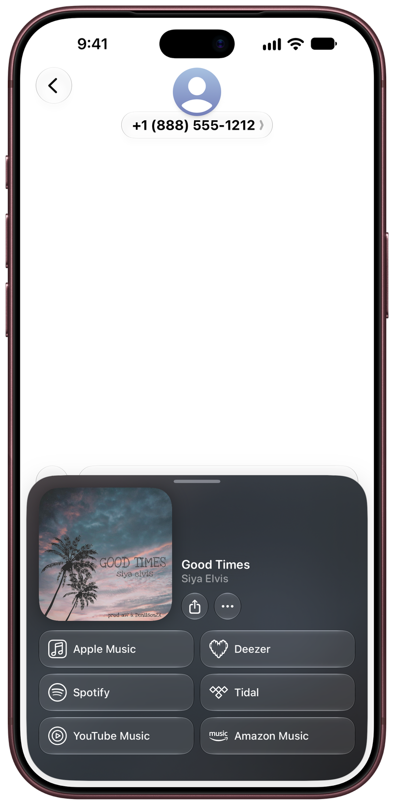 Shared on iPhone 18 Pro Max showing Open in Shared from Messages for Good Times, light appearance.