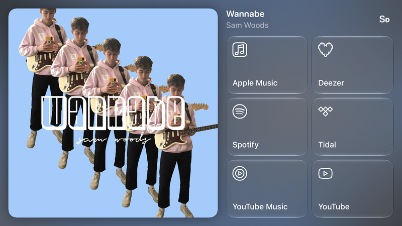 Shared’s Share as Image picture of Wannabe, made in the app on iPhone 18 Pro Max, dark appearance.