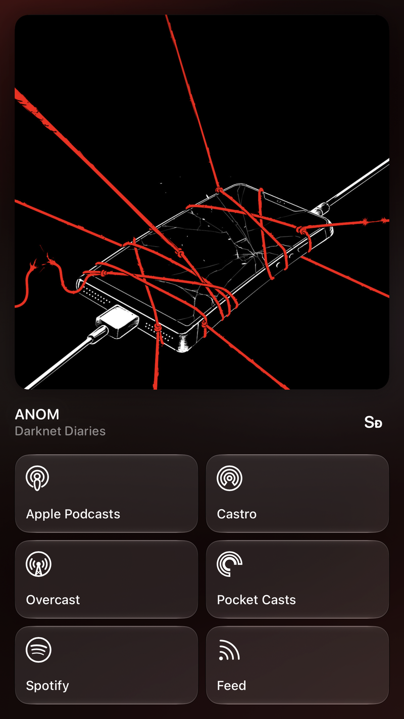 Shared’s Share as Image picture of ANOM, made in the app on iPhone 18 Pro Max, light appearance.