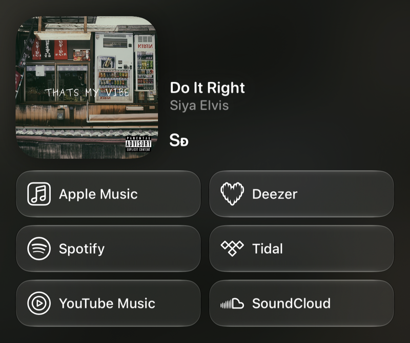 Shared’s Share as Image picture of Do It Right, made in Messages on iPhone Air, dark appearance.