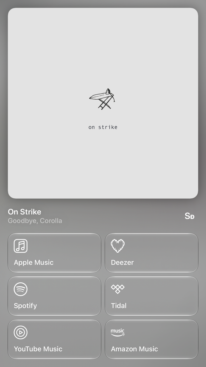 Shared’s Share as Image picture of On Strike, made in the app on iPhone Air, light appearance.