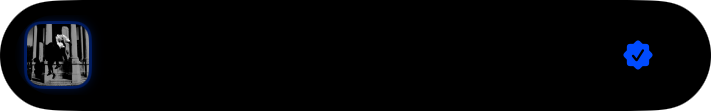 The Shared Live Activity in the compact Dynamic Island showing Done in the Blue tint, light appearance.