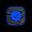 The Shared Live Activity in the minimal Dynamic Island showing Done in the Blue tint, light appearance.
