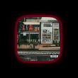 The Shared Live Activity in the minimal Dynamic Island showing Processing in the Pink tint, dark appearance.