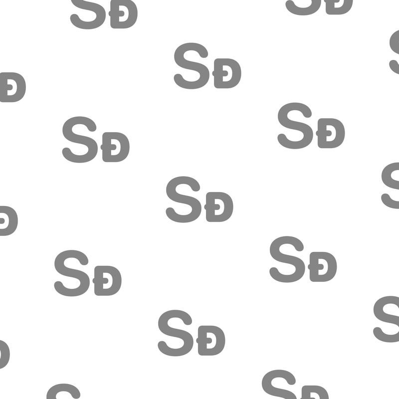Shared Diagonal Gradient · Grey · Light repeating-symbol wallpaper.