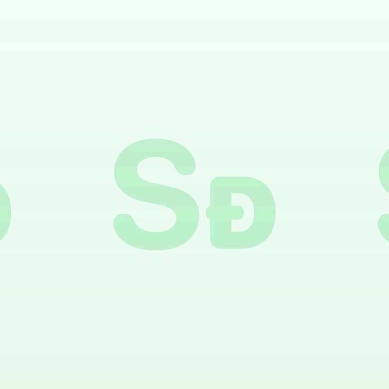 Shared Oversized Gradient · Green · Light repeating-symbol wallpaper.