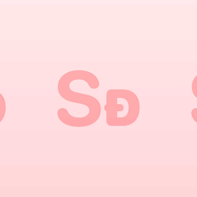 Shared Oversized Gradient · Red · Light repeating-symbol wallpaper.