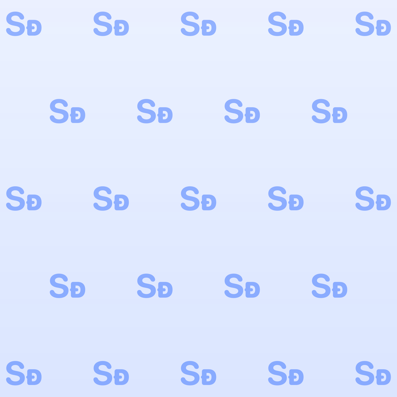 Shared Quiet Gradient · Blue · Light repeating-symbol wallpaper.