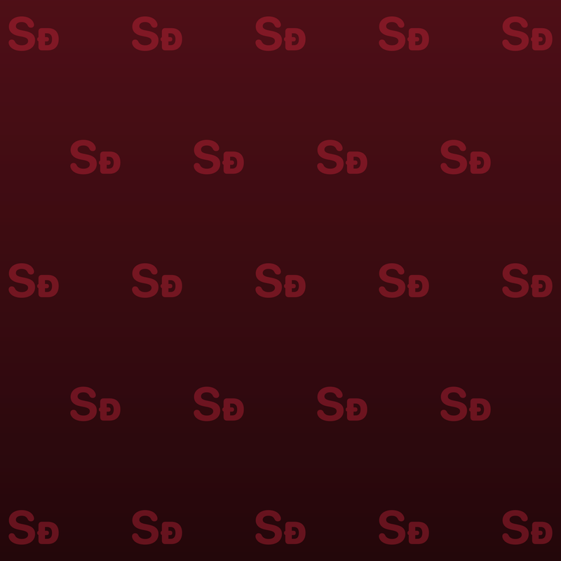 Shared Quiet Gradient · Pink · Dark repeating-symbol wallpaper.