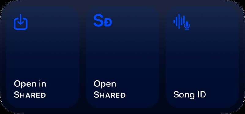 Shared quick actions med blue dark press image.