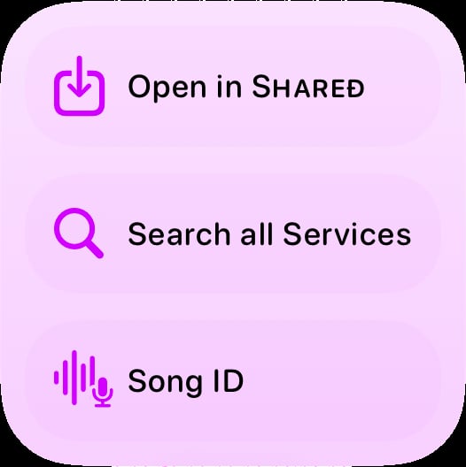 Shared quick actions small purple any press image.