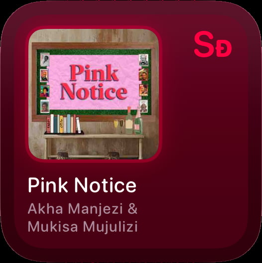 Shared recent history small pink dark press image.