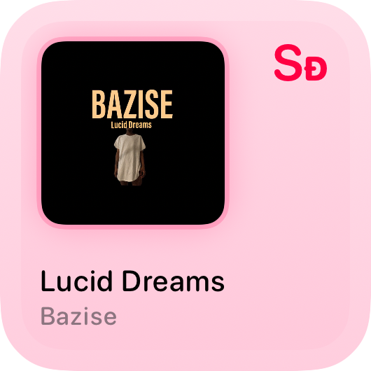The Recent History widget from Shared at Small size in the Pink tint, light appearance.